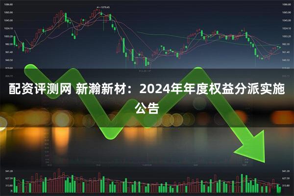 配资评测网 新瀚新材：2024年年度权益分派实施公告